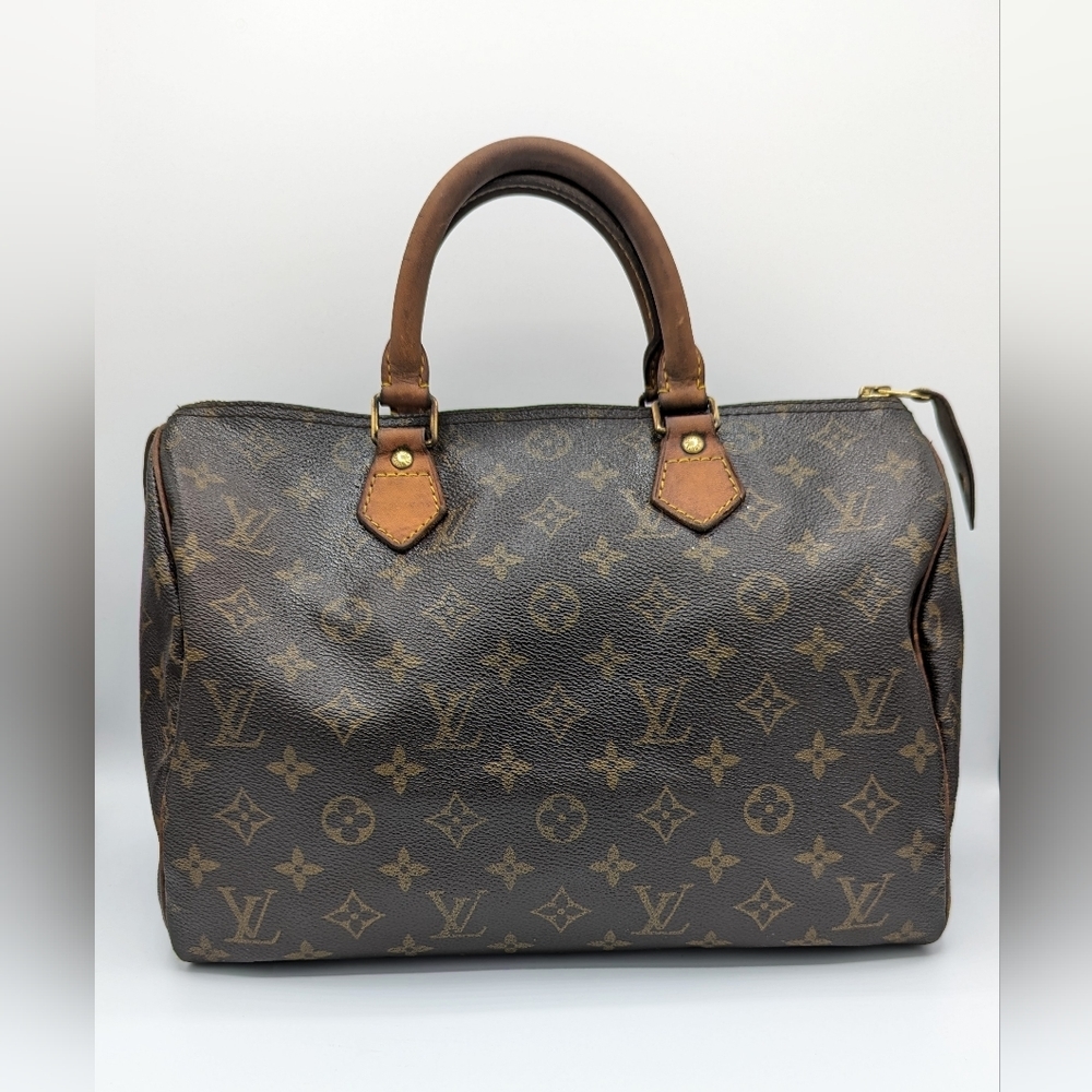 Authenticated Louis Vuitton Speedy 30 Handbag